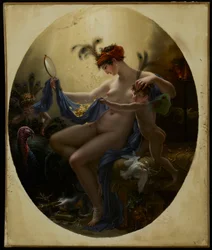 Anne-Louis Girodet de Roussy-Trioson - Retrato de Mlle
